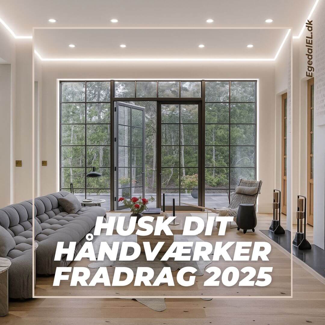 Håndværkerfradrag 2025: Hvad kan du få fradrag for – som el kunde?