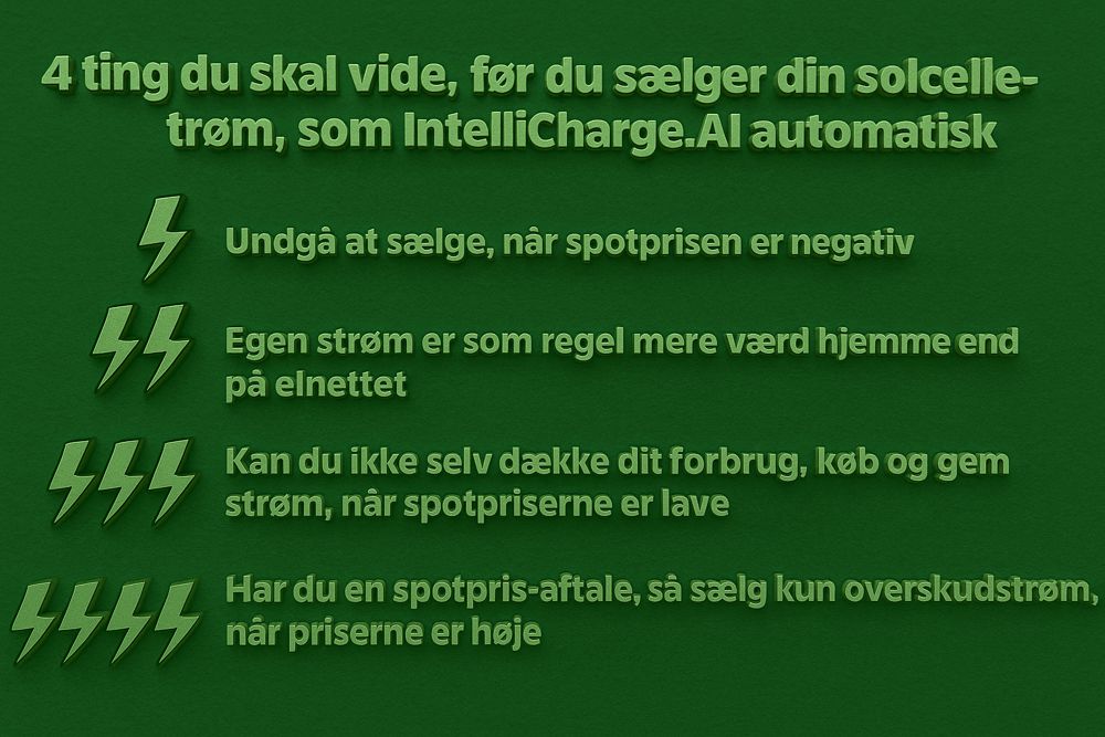 Sælg strøm fra solceller